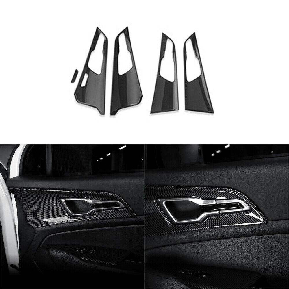 Chrome Pillar Post Mirror Covers for Kia Sorento 2016-2020 6pc Set Door Trim v
