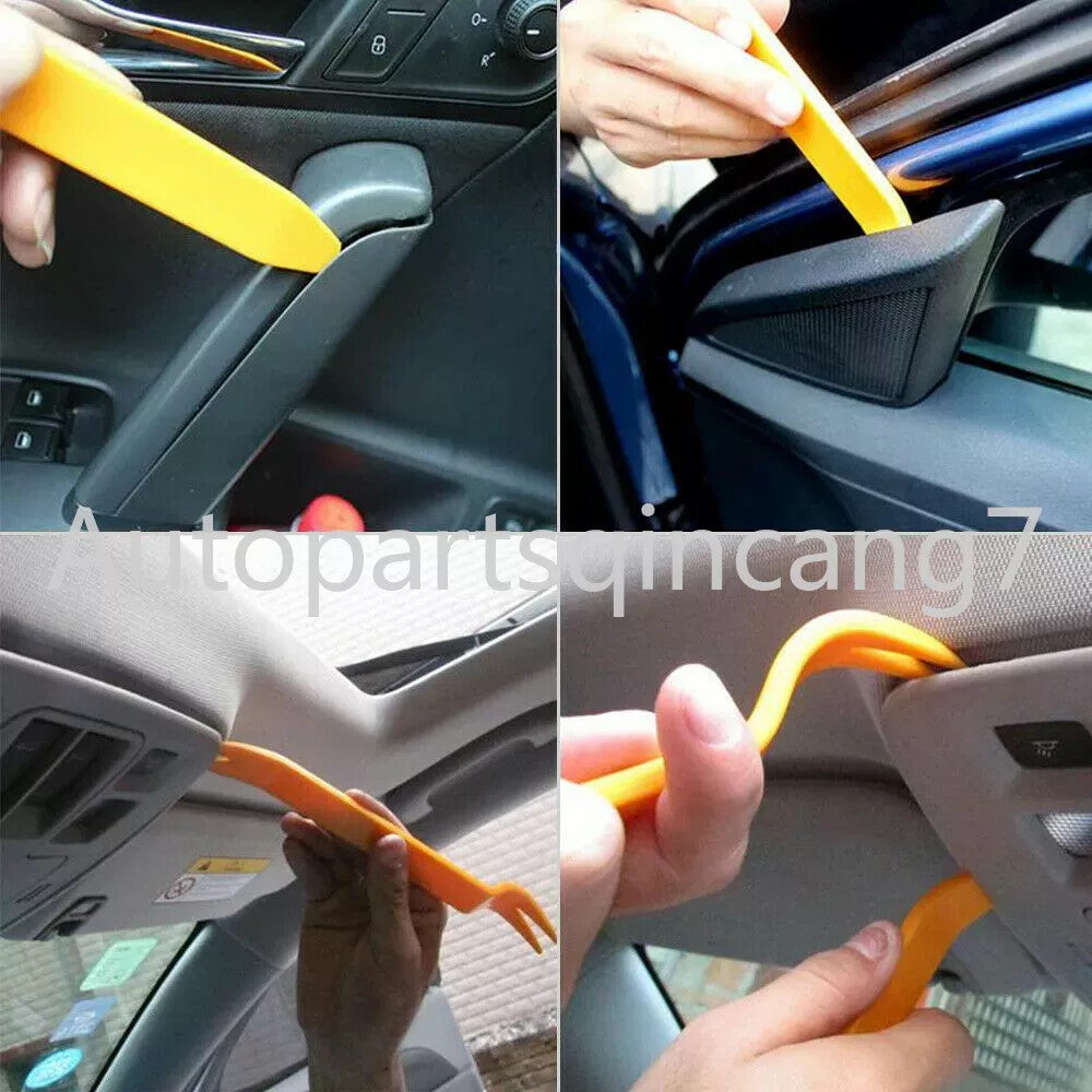 4 X Car Audio Door Body Clip Panel Trim Dash Auto Radio Install Removal Tool Set
