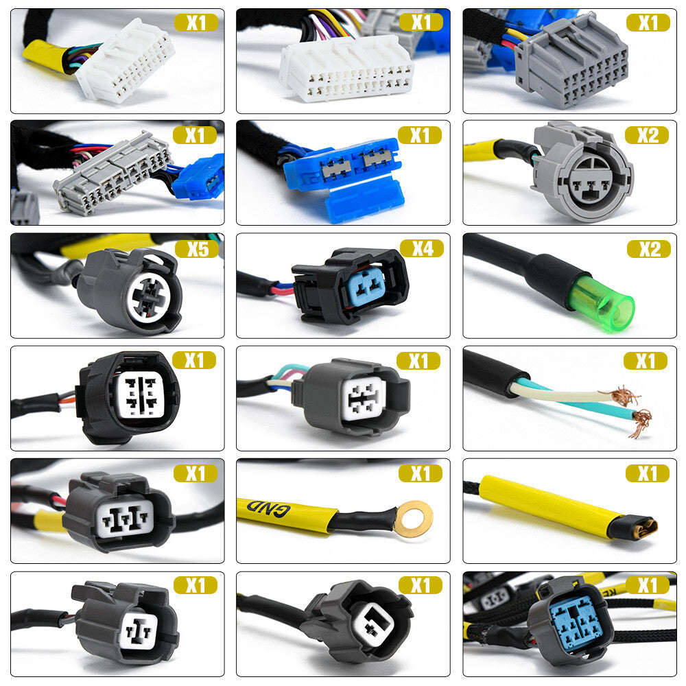 OBD2 D B series concealed engine wiring harness for 92-00 for Civic Integra B16 B18 D16