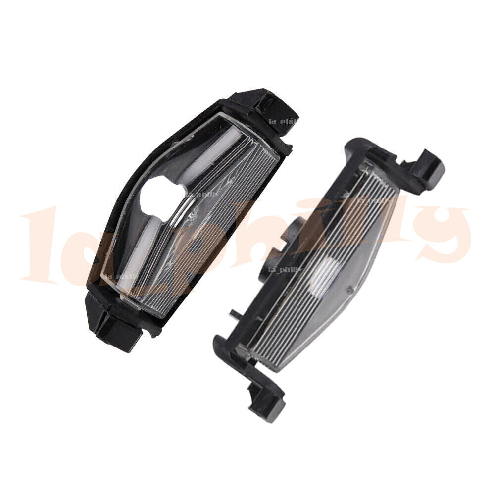2Pcs Car License Plate Light Lamp Shell Clear Cover Fit for Mazda 3 2 09-13 Q