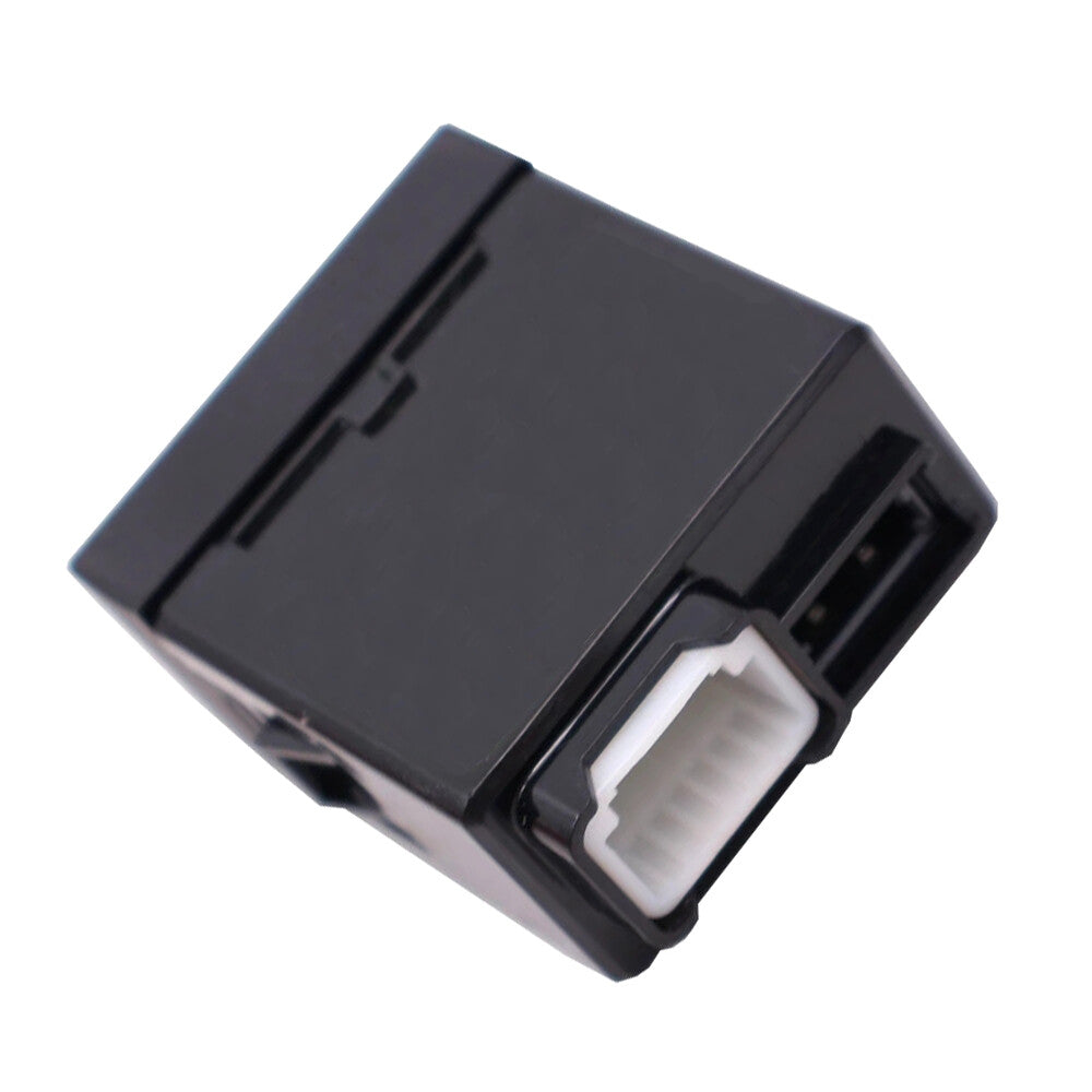 Fits 11-15 for Hyundai for Elantra ABS Black Front Aux iPod USB Port Interface Jack Plug Q