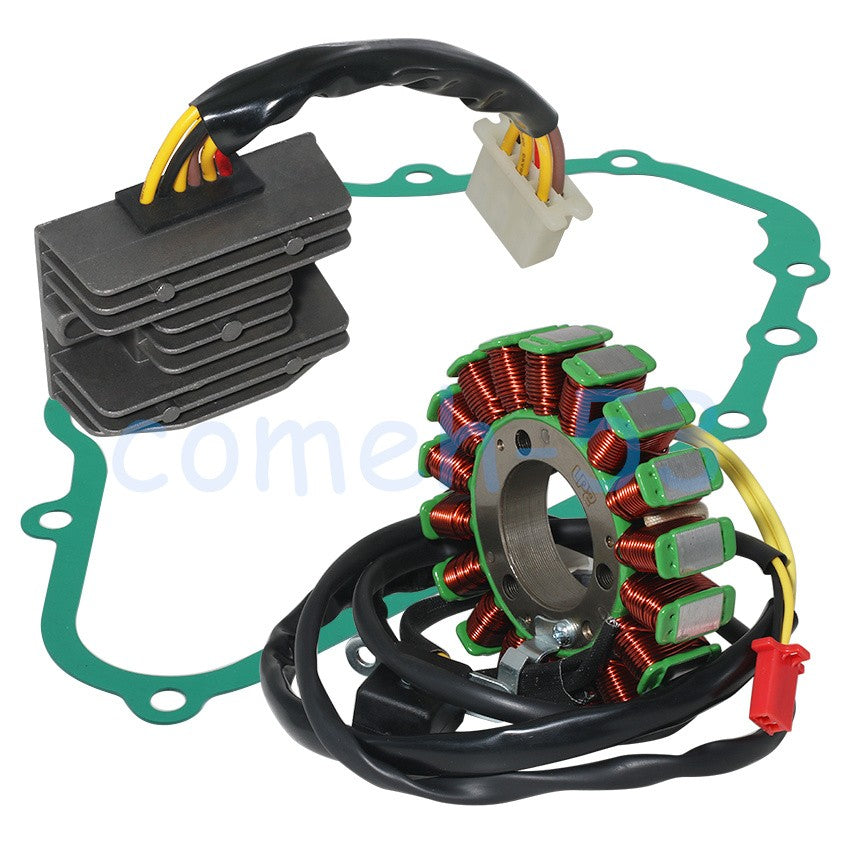Rectifier+Gasket+Stator for Kawasaki EN500 Vulcan 500 LTD EX500 KLE400 KLE500 Q