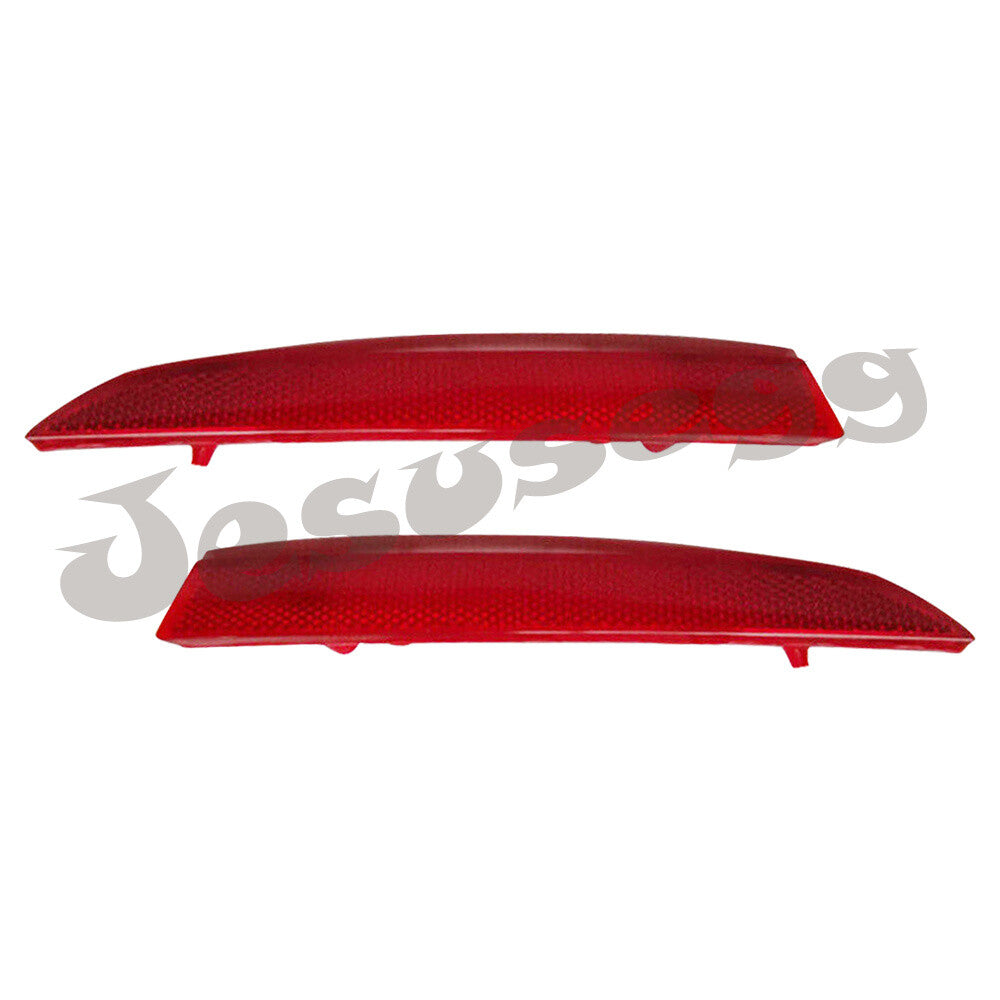 2pcs Fits 2017 18 19 for Cadillac XT5 Rear Bumper Reflector Light Right + Left Side Q