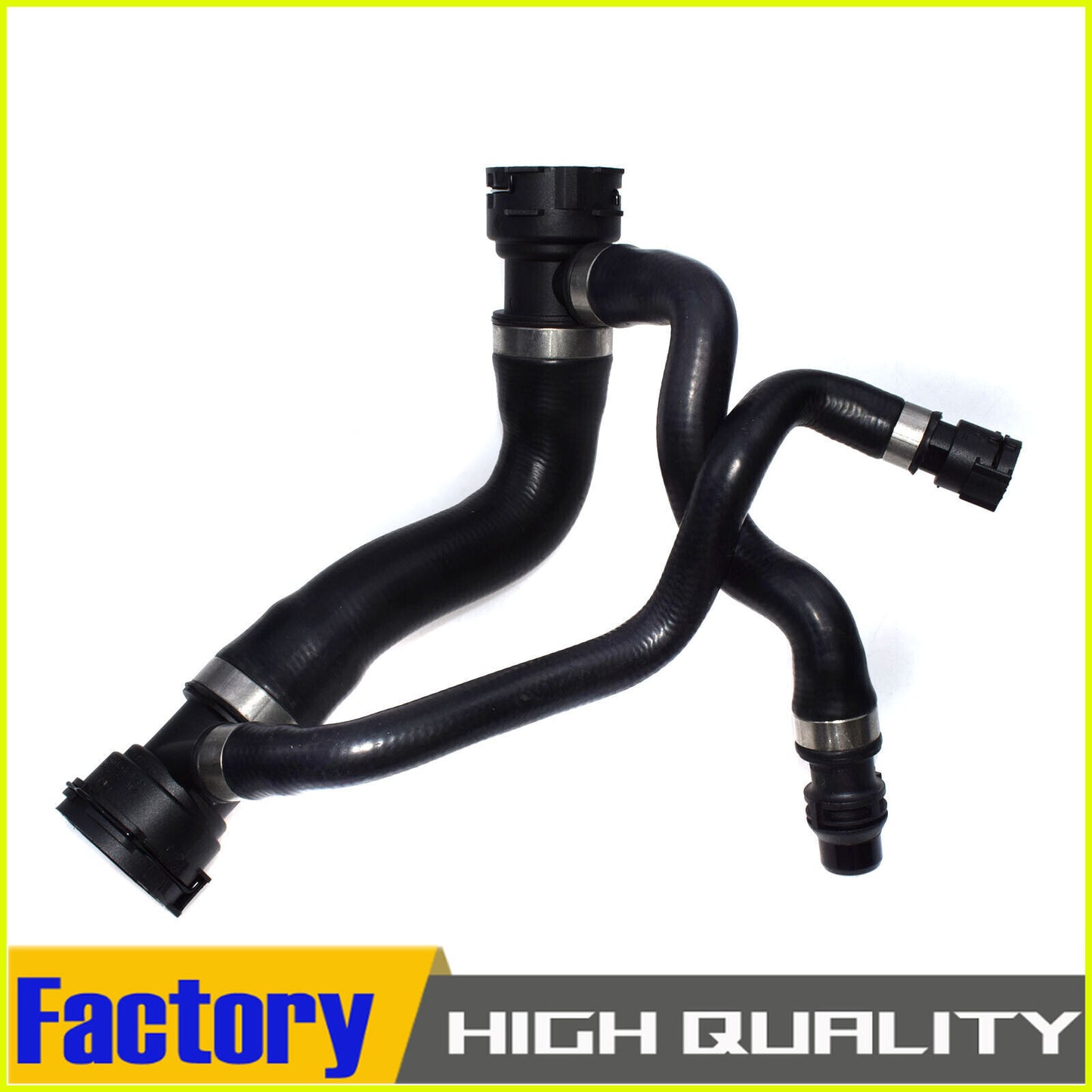 Upper radiator coolant hose suitable for E60, E61, 525i, 525xi, 528i, 530 17127546064- n