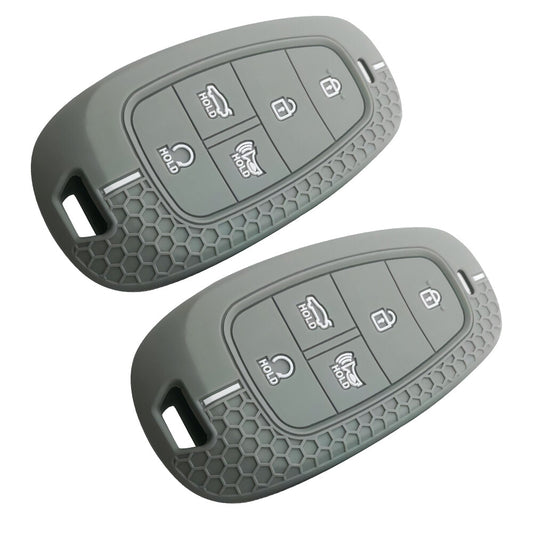 2x 5-Button Key Fob Cover Case Fit for Hyundai for Tucson Santa Cruz 2022-2023 Q