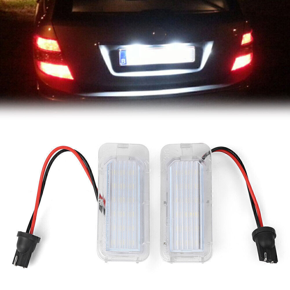 for Ford Focus 5D Mondeo MK4 C-Max 2x LED License Plate Number Lights Lamp