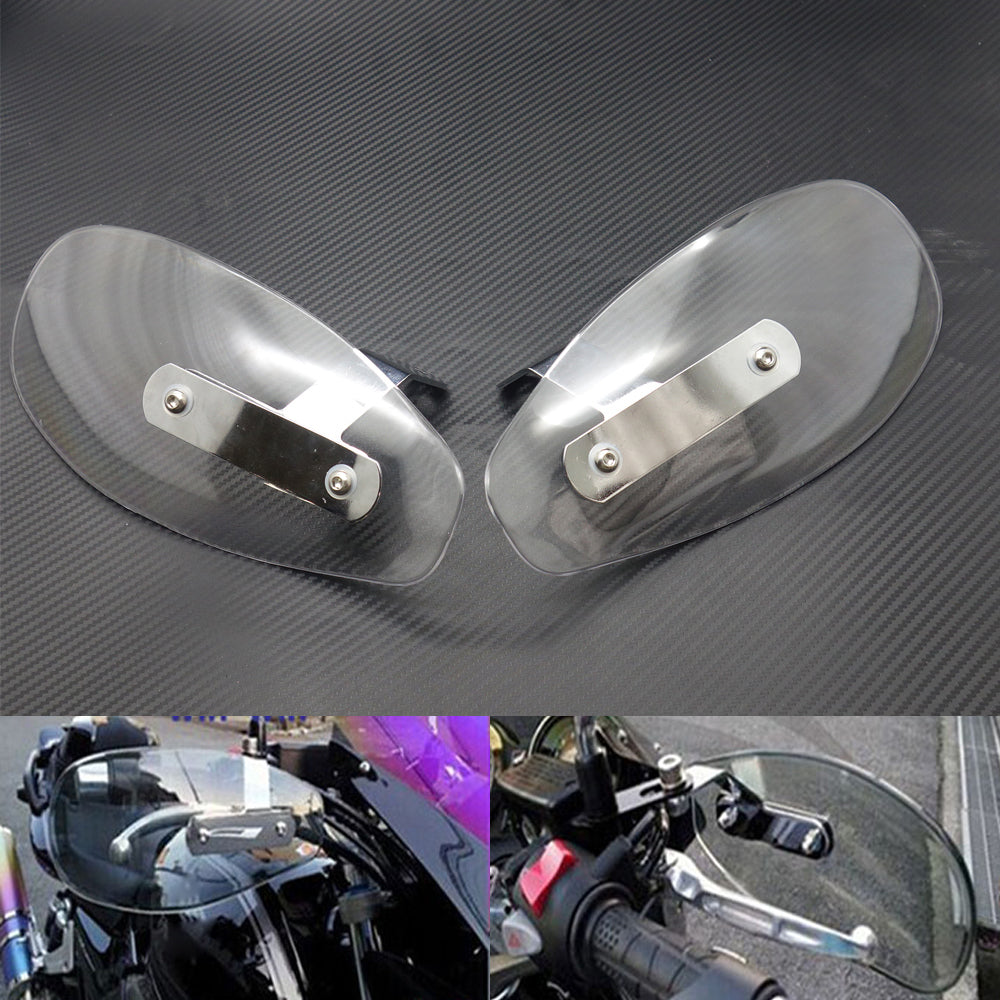 Motorcycle Clear Hand Guard Wind Deflector for Yamaha for Kawasaki for Honda Q