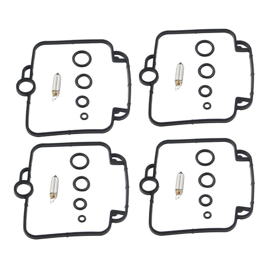 4 Sets Carburetor Carb Repair Rebuild Kits for Suzuki GSX600F GSX750F Katana K Q