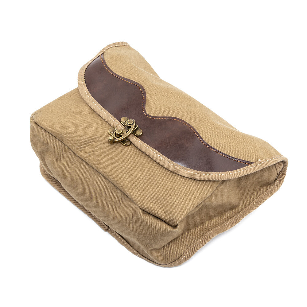 Universal Motorcycle Waterproof Canvas Travel Tool Side Luggage Bag Saddlebag Q