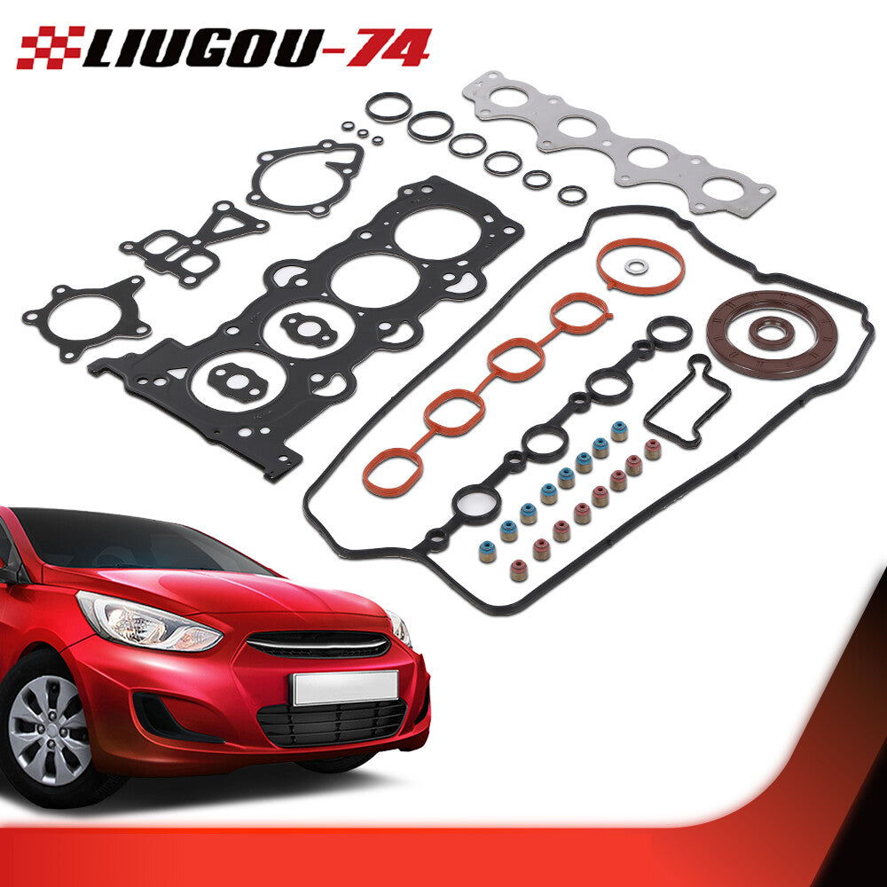 New Engine Head Gasket Kit Fits 2012 - 2016 for Hyundai for Kia Accent Rio 16L L4- v