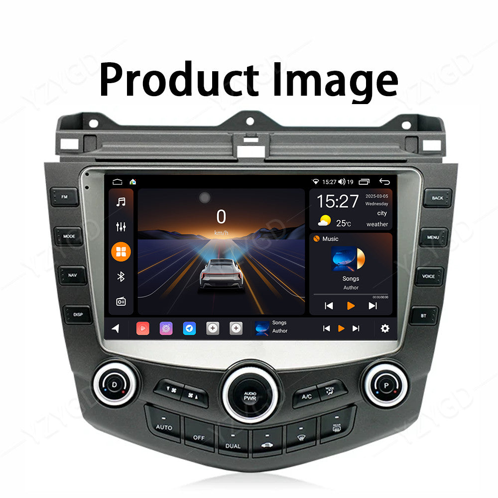 for Honda for Accord 2003-2007 9 Carplay Car Stereo Radio Android 14 GPS Navi WIFI