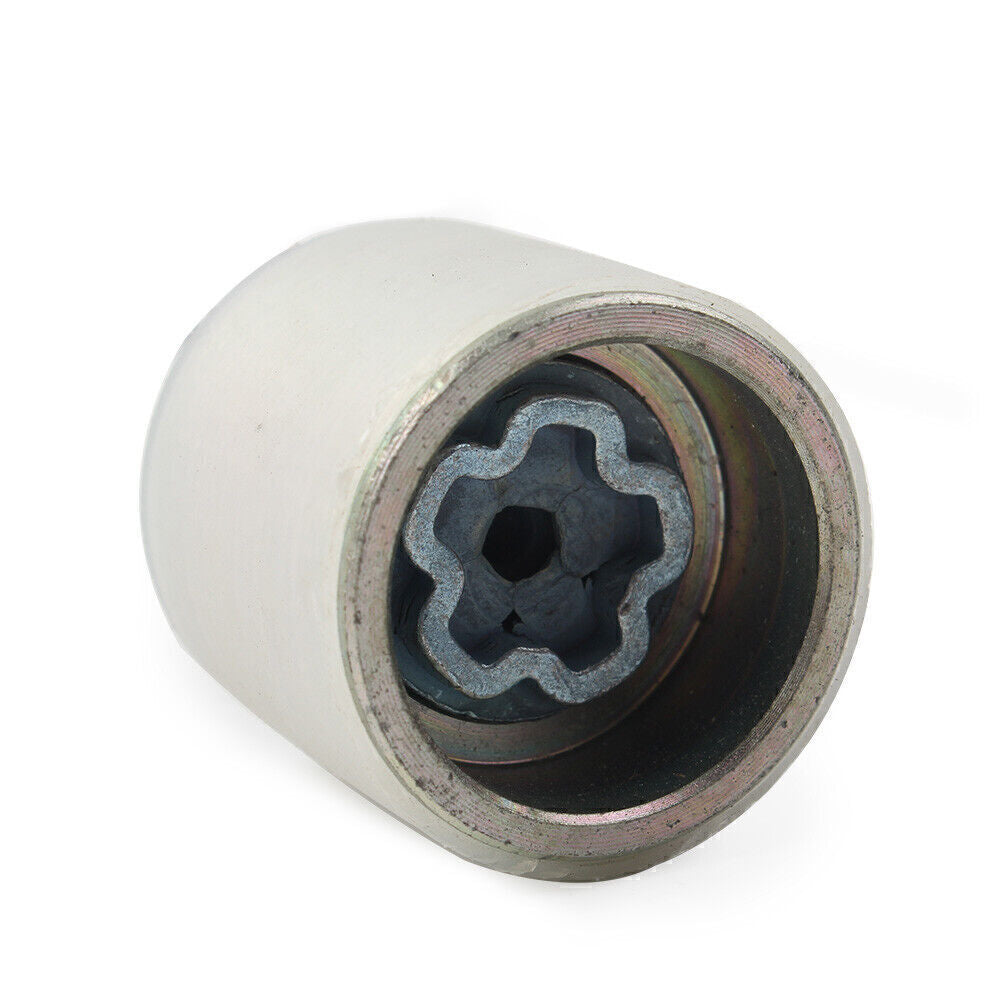 1x Locking Wheel Nut Key Bolt Letter L for Audi Chrome-molybdenum Steel Car Q