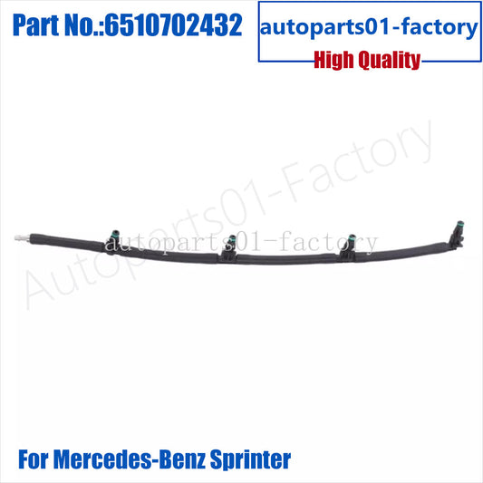6510702432 Fuel Return Injector Leak Off Pipe Fits for Mercedes-Benz Sprinter