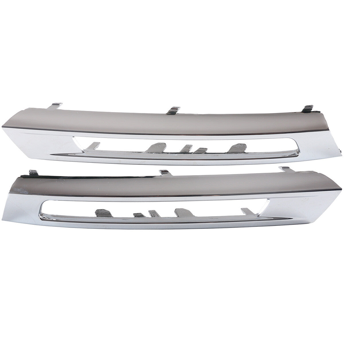 1 Pair Left Right Fog Light Chrome Trim Cover For 2012-2015 for Mercedes W166 ML350