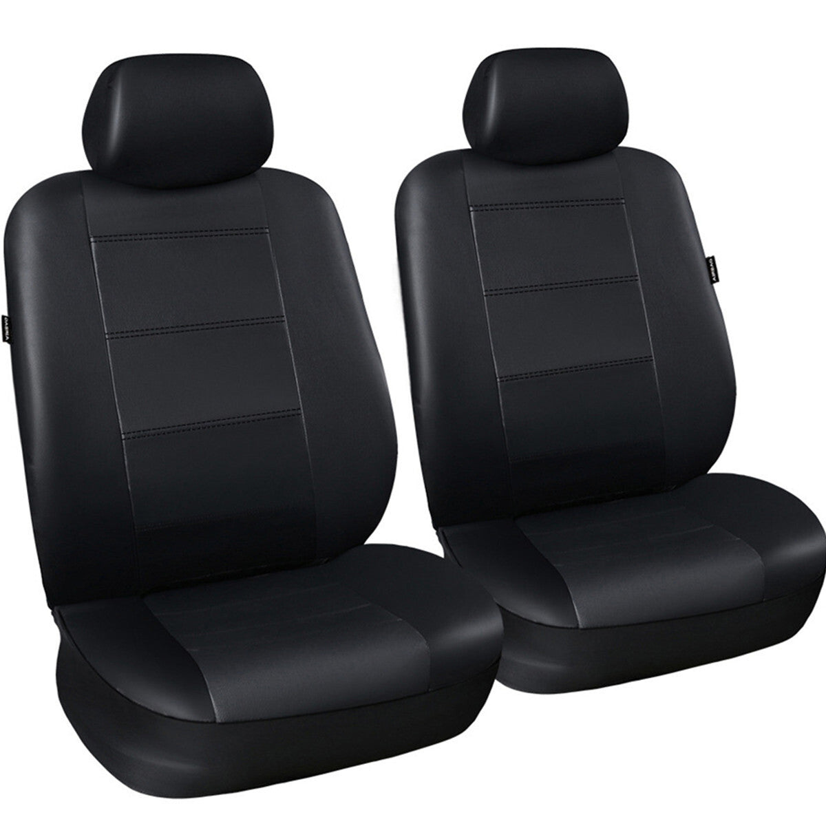 Car Front Bucket for Seat Covers Cushion Protector Cover PU Leather For Truck for SUV Q