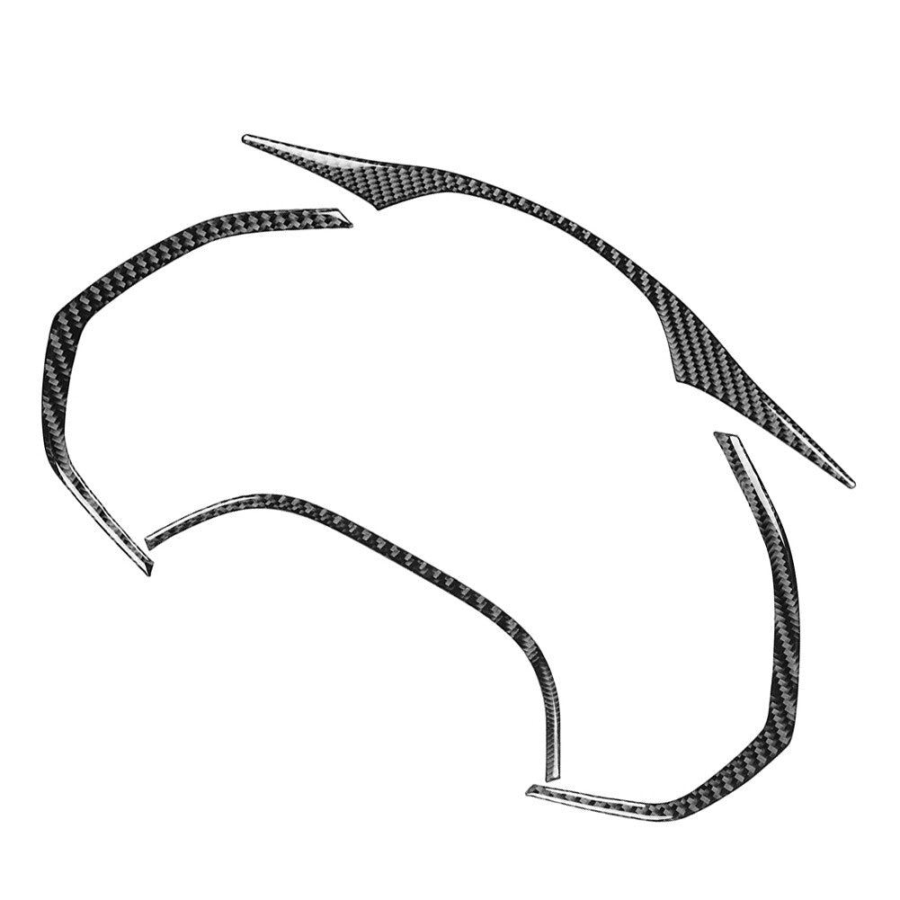 Carbon Fiber Dashboard Panel Decorative Trim for Chevrolet for Corvette C7 2014-2019