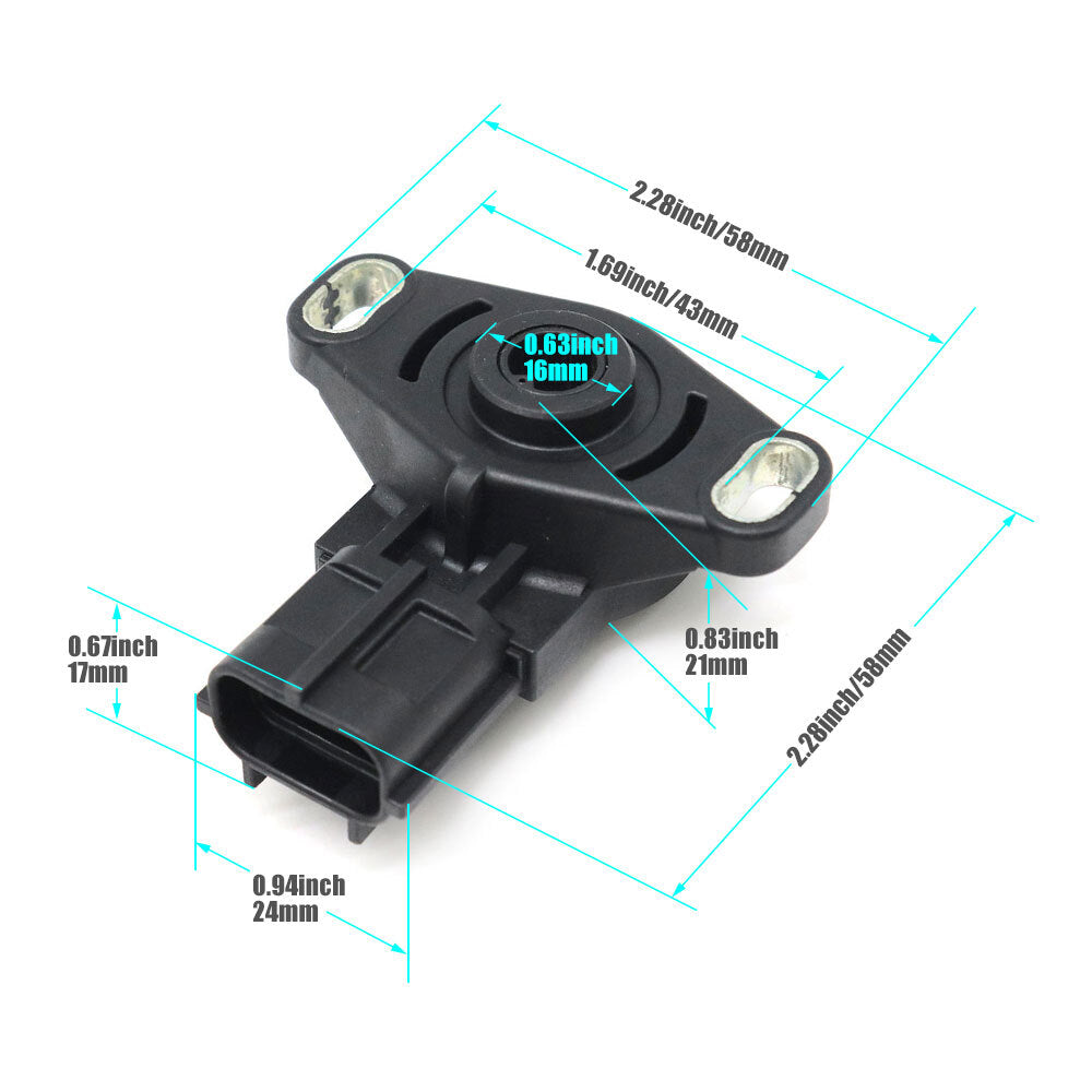 Throttle position sensor suitable for Honda Foreman Rubicon Rancher Rincon 400 500 650 US- n