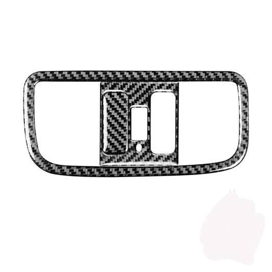 2Carbon Fiber Overhead Lamp Panel Trim Cover for Honda for Civic 8th 2006-2011 New n