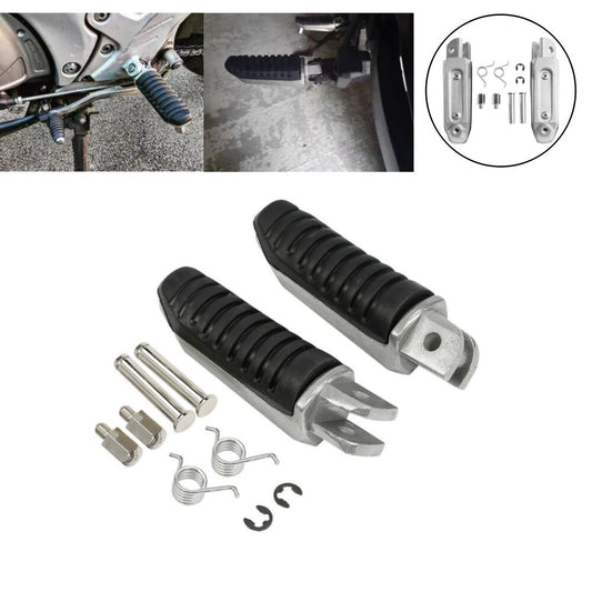 Rear Passenger Footrests Foot Pegs Brackets for Suzuki GSX1300R GSX1300 99-12