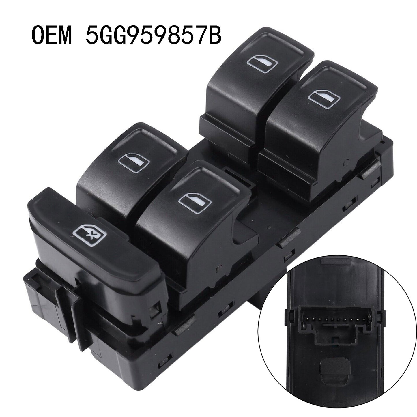 For- for Golf 18D 959 857H 5GG 9 18D959857H 5GG959857B 5GG959857 Master Window Switch
