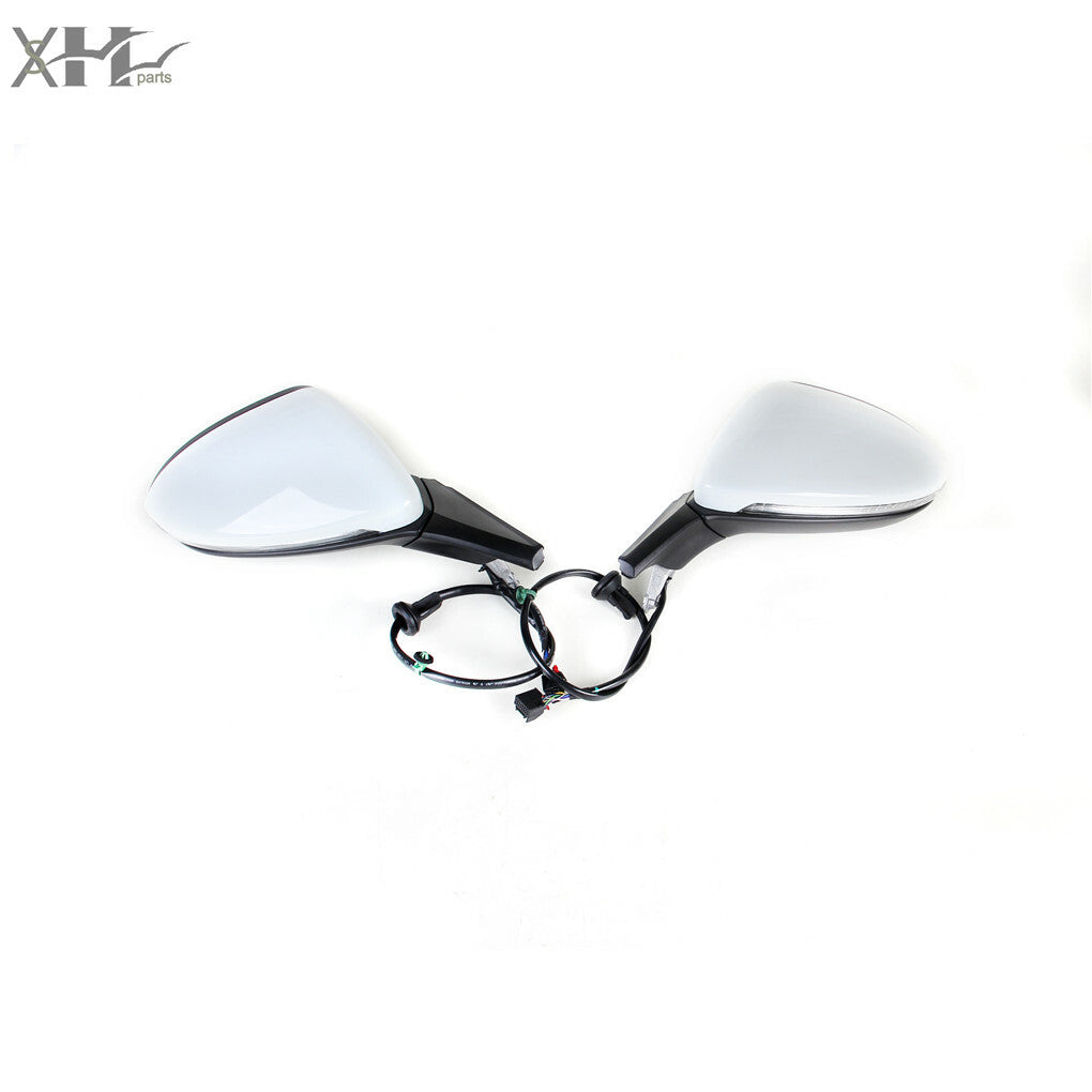 Left and Right Rearview Mirror With Fold/Heated Fit for VW for Golf /GTI/R e- for Golf