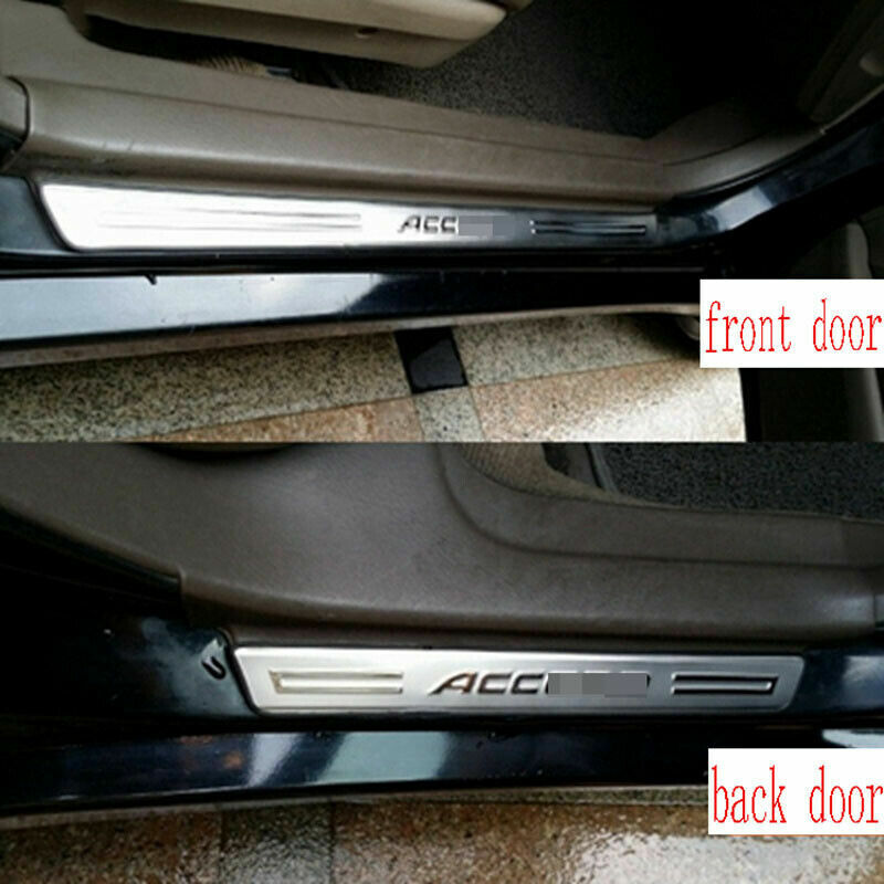 for Honda Accord 1998-2002 External Protector Sill Scuff Cover Car Door Plate