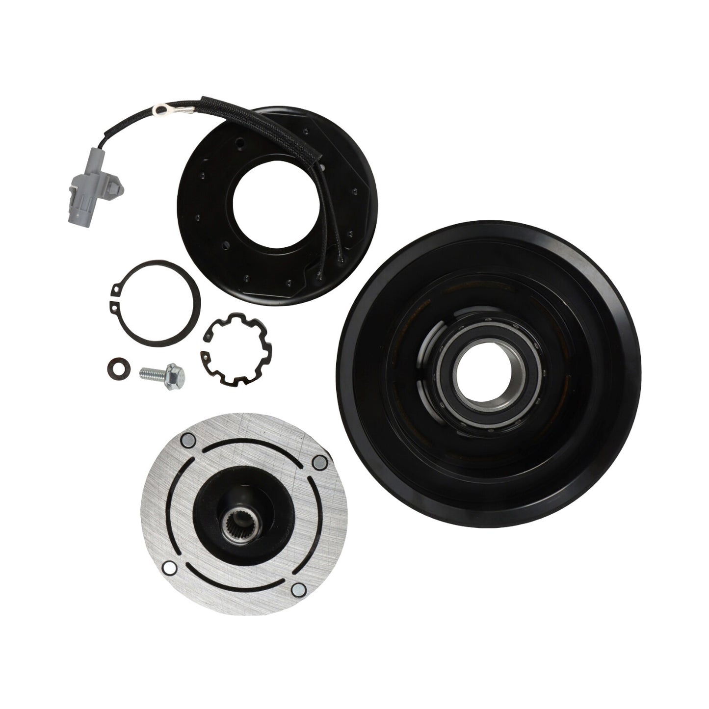 1pc AC Compressor Clutch For 2003 - 2008 for Toyota for Corolla 6 GROOVE 1.8L 1671