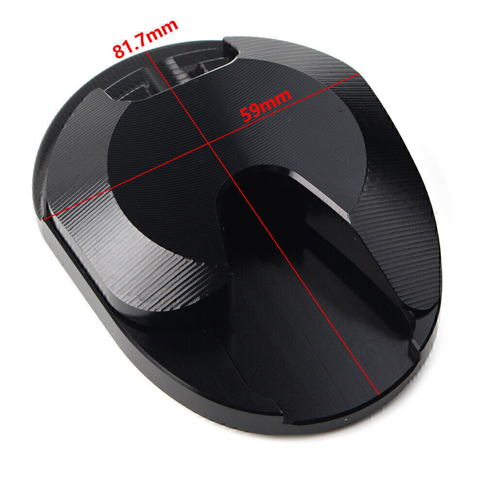 for HONDA ADV 150 2019 2020 2021 kickstand Foot Support Side Pad Black 1pc UK Q