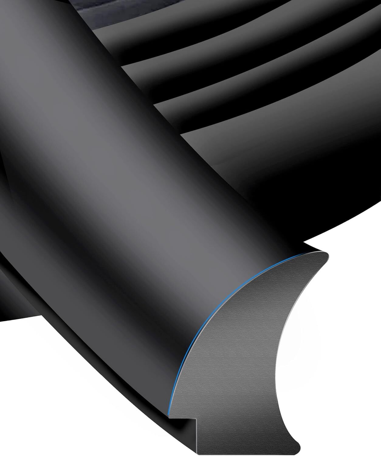 10-foot RV window rubber weatherstrip suitable for marine van window edges. n