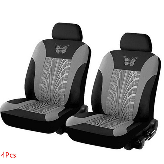 Butterfly Pattern Car Front for Seat Cover Cushion Protector Interior Accessories