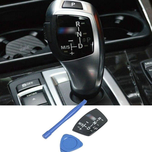 For M3/4/5/6/7 F Chassis X3/X4/X5/X6 Gear Shift Knob Panel Stickers. n