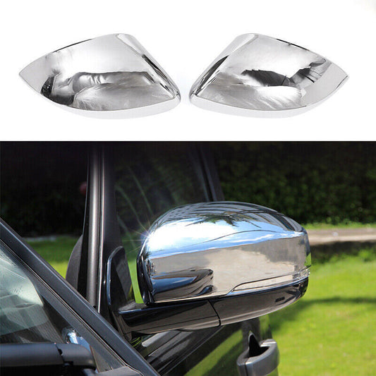 for Range Rover Sport 2014-22 Chrome ABS Rearview Side Door Mirror Cover Trim 2X