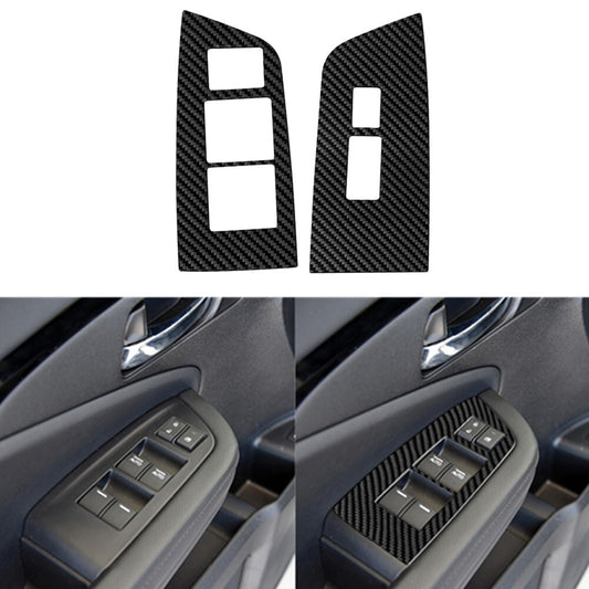 2Pcs Carbon Fiber Interior Side Air Vent Cover Trim For Fiesta 2011-2015 v