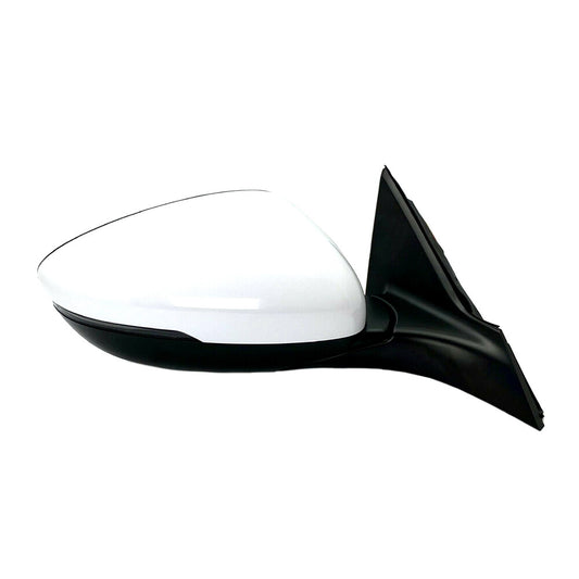 Side mirror for passenger's right hand applicable to for Honda Accord 2018 - 20 White heated turn signal light 8 lines - n