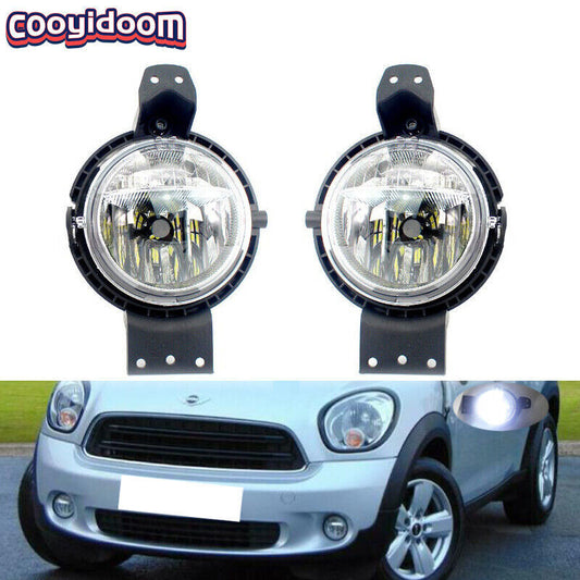 For 2011-2014 for Mini Cooper Countryman LED Front Bumper Fog Lights Left+Right