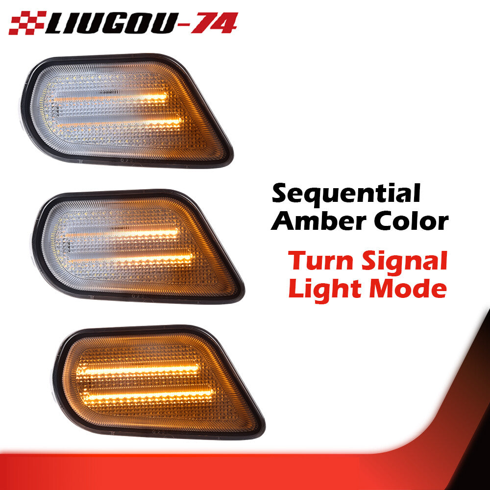 LED turn signal smoked suitable for 98-02 for Pontiac Firebird Trans Am formula program- v