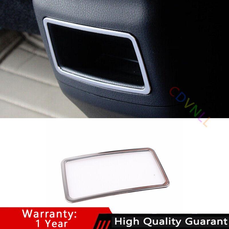 for Toyota for Corolla 2014-2018 Chrome Steel Rear Anti-Kick Panel Storage Box Trim