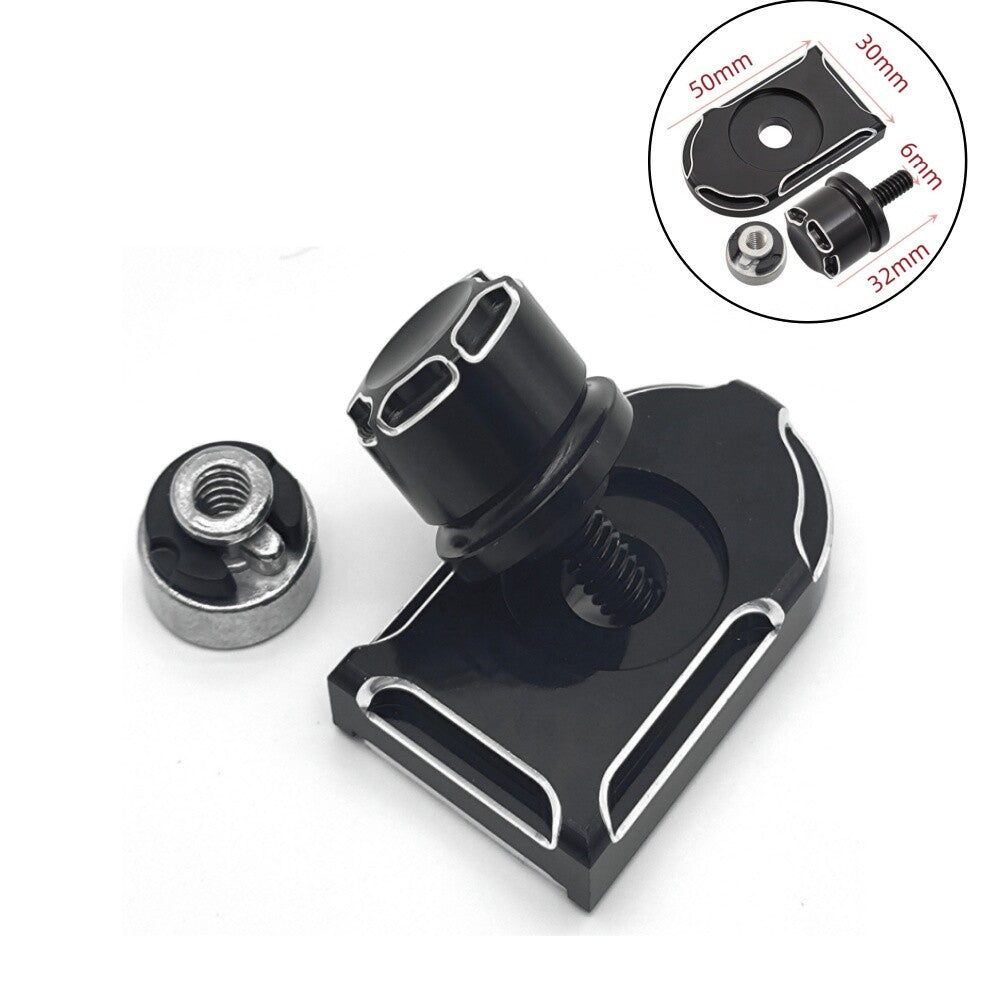 Fender Rear for Seat Bolt Screw Nut Mount Tab Knob Cover for Harley Touring 86-23