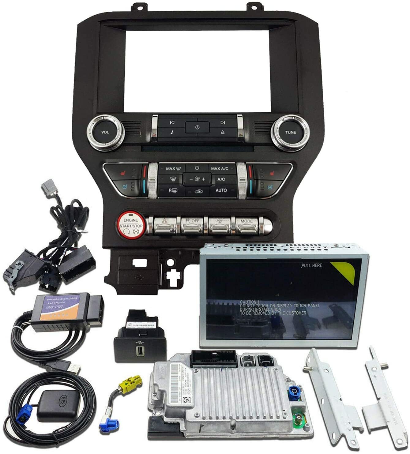 SYNC 1 to SYNC 3 Upgrade Kit Fit for Ford for Mustang 2015-2020 SYNC3.4 Whole Kit
