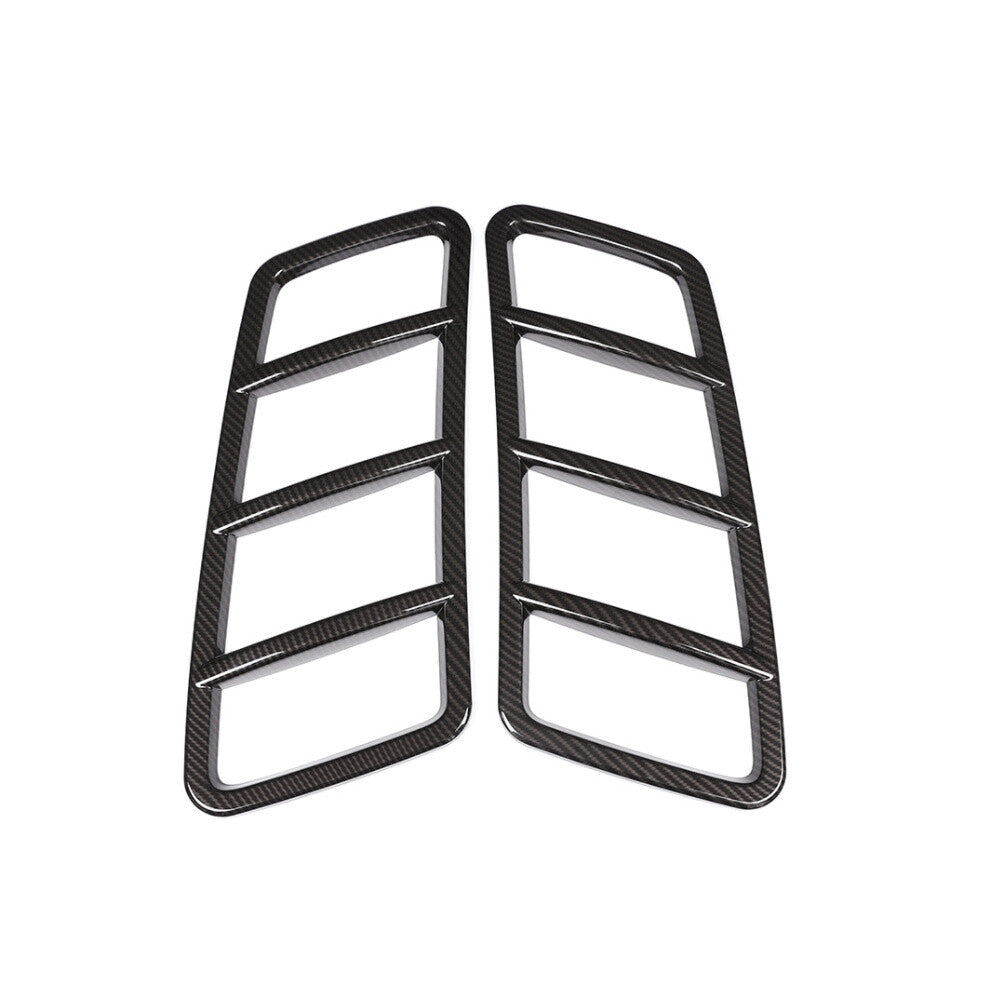Carbon ABS Hood Grille Engine Air Vent Outlet Cover for Benz GL GLE GLS ML 13-19