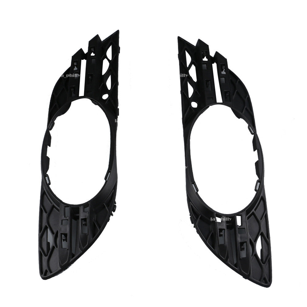 Pair LR Fog Light Lamp Bumper Cover Grill for Mercedes-Benz 07-09 E-CLASS W211