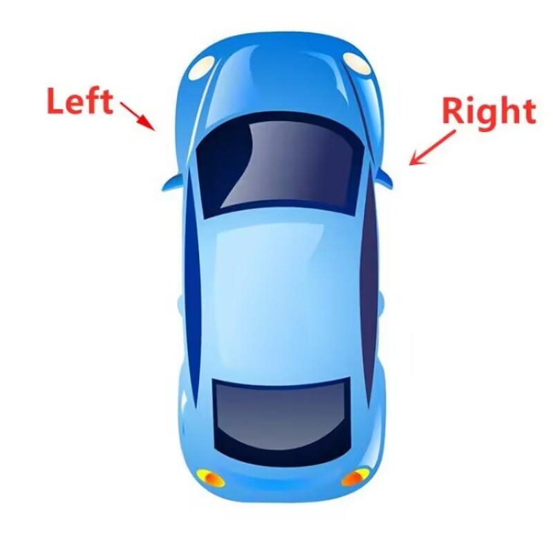 Red LED third brake light, high-mounted stop light, applicable to 04'3 for Audi A3 S3 Sportback. E