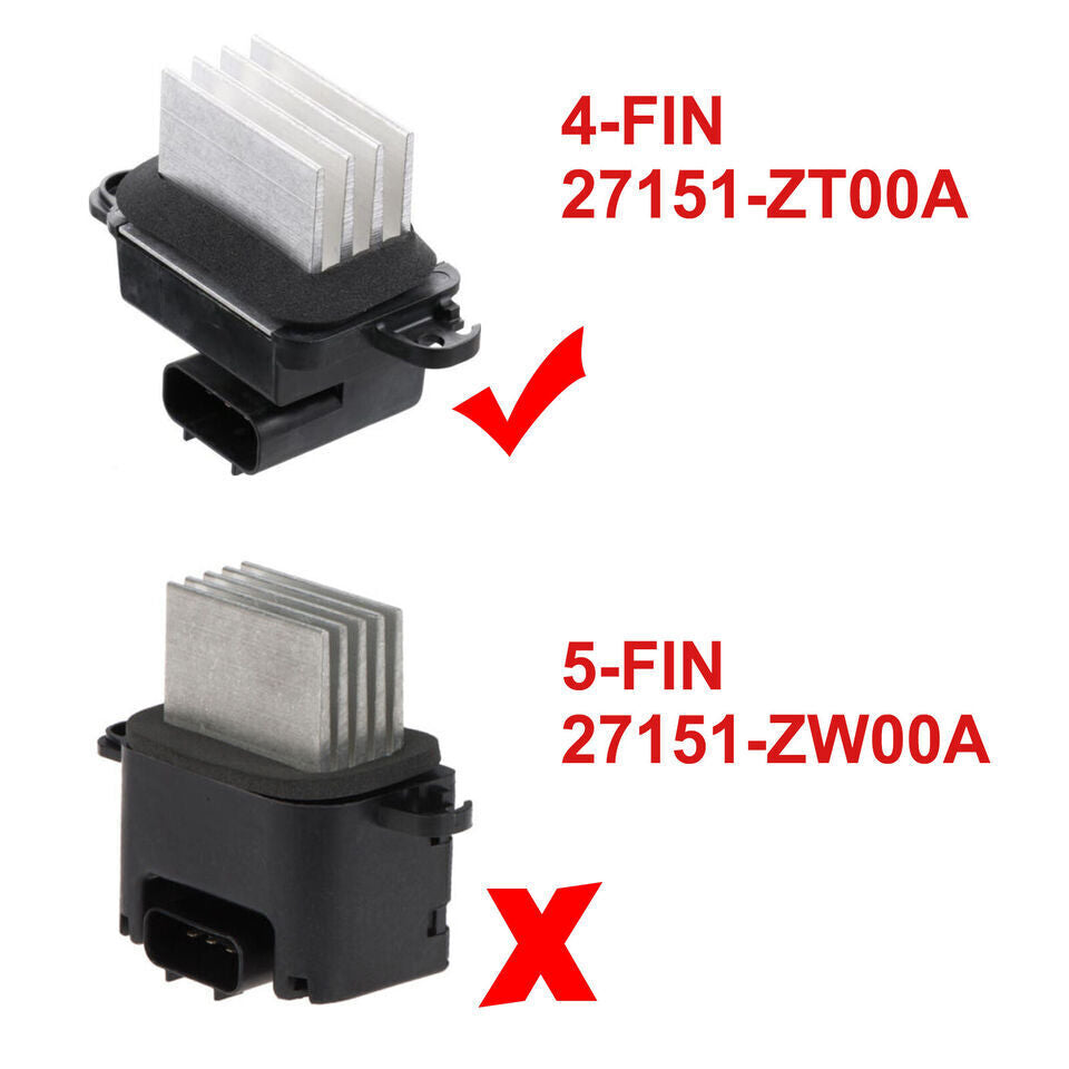 1PC for Nissan Frontier Xterra Armada NEW HVAC Blower Motor Resistor 27151-ZT00A Q