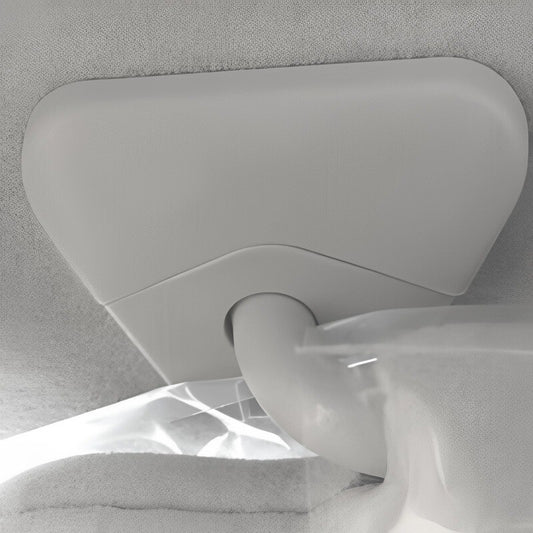 Gray Sun Visor Bolt Cover for 964203JA0A for INFINITI QX50 PATHFINDER ALTIMA v