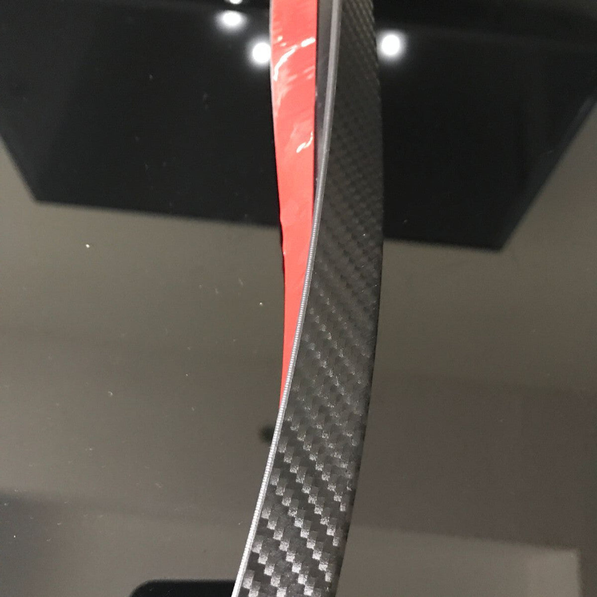 Car Rear Boot Trunk Spoiler Lip Extension Wing 120cm 47in DIY Flexible Accessory Q