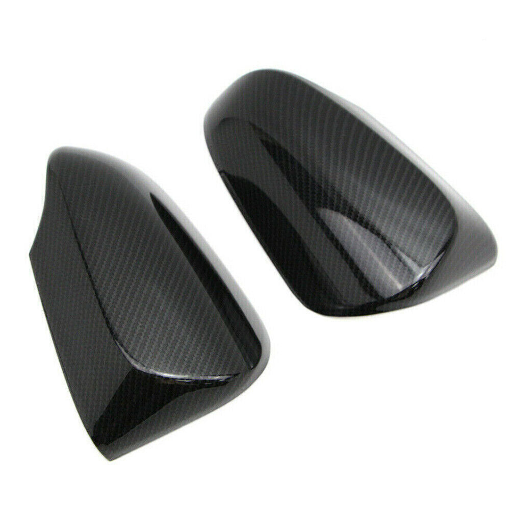 Side Wing Mirror Cover Trim for Toyota C-HR CHR 2017-2021 Carbon Fiber Style Q