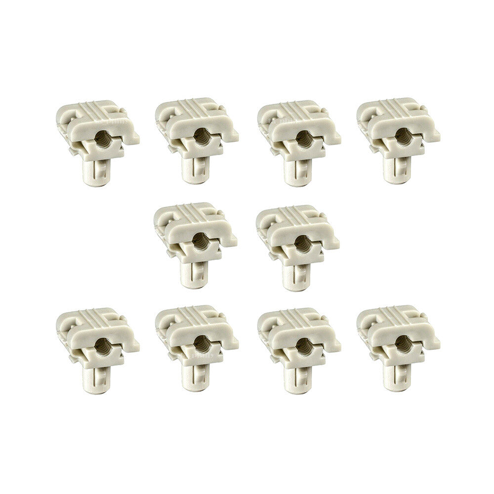 10x Tail Gate Door Lock Locking Clips Rod Cable Trim for Buick for Ford for Chevrolet