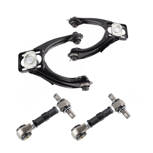 Front Upper Control Arms+Rear Camber Adjustable Kit for Honda for Civic EK 1996-2000