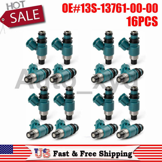 16x Fuel Injector 13S-13761-00-00 for Yamaha YZF R6 (2008 - 2016, 09, 10, 11, 12, 13, 14-) Q