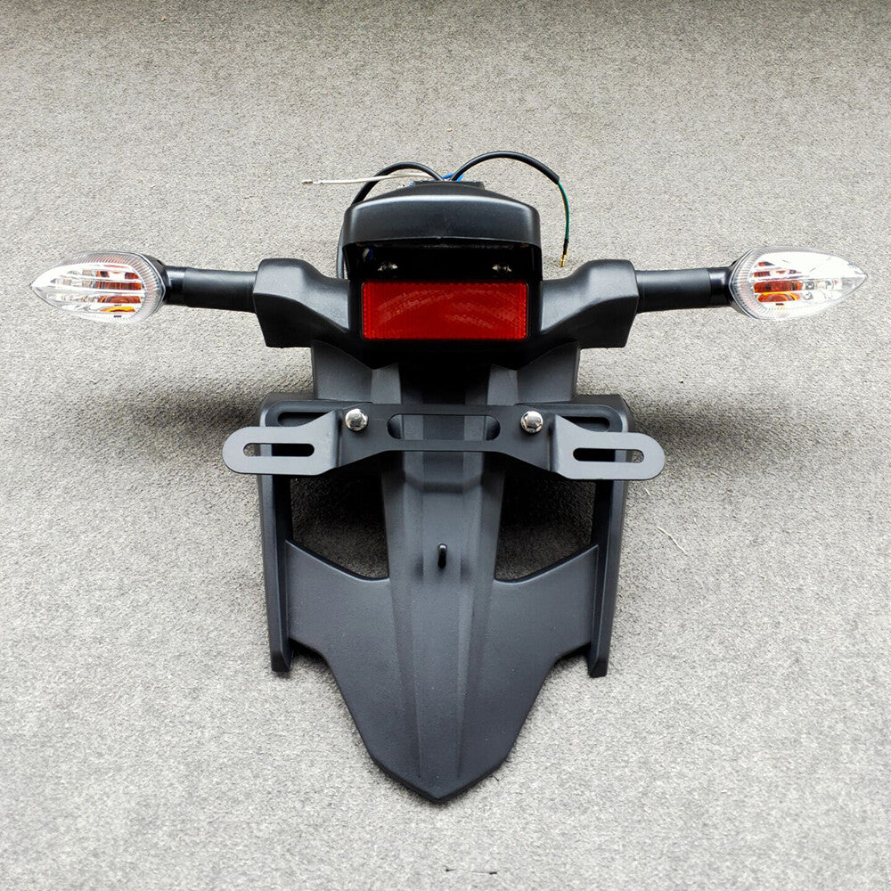 Rear Fender License Plate Light Bracket Turn Signal Fit For YZF-R1 2007 2008